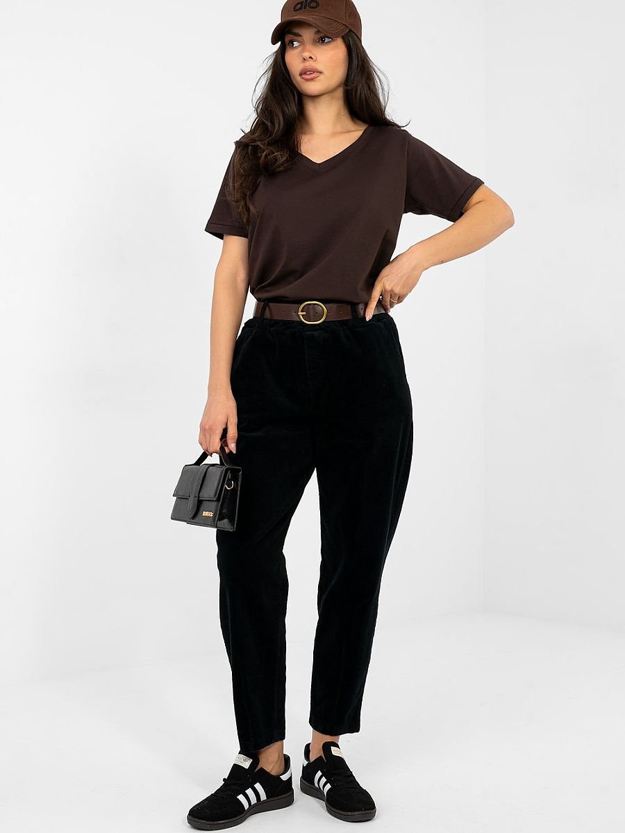 corduroy trousers model 224056 Italy Moda