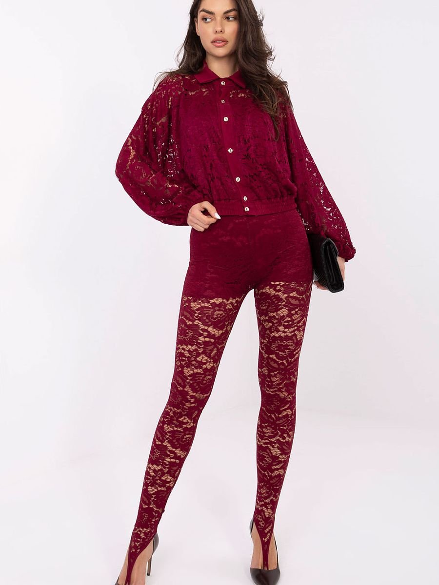 Long leggings model 221299 Italy Moda