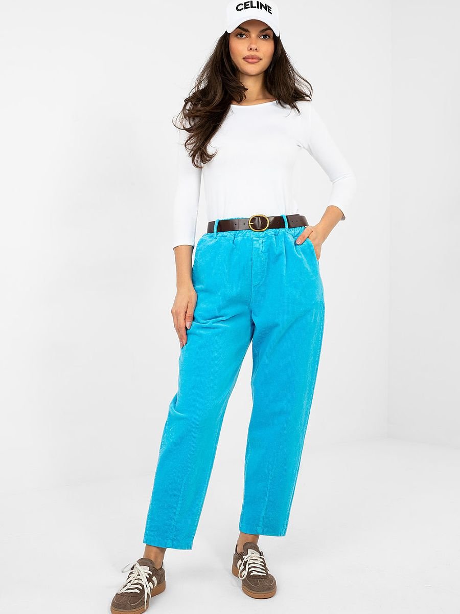 corduroy trousers model 224057 Italy Moda