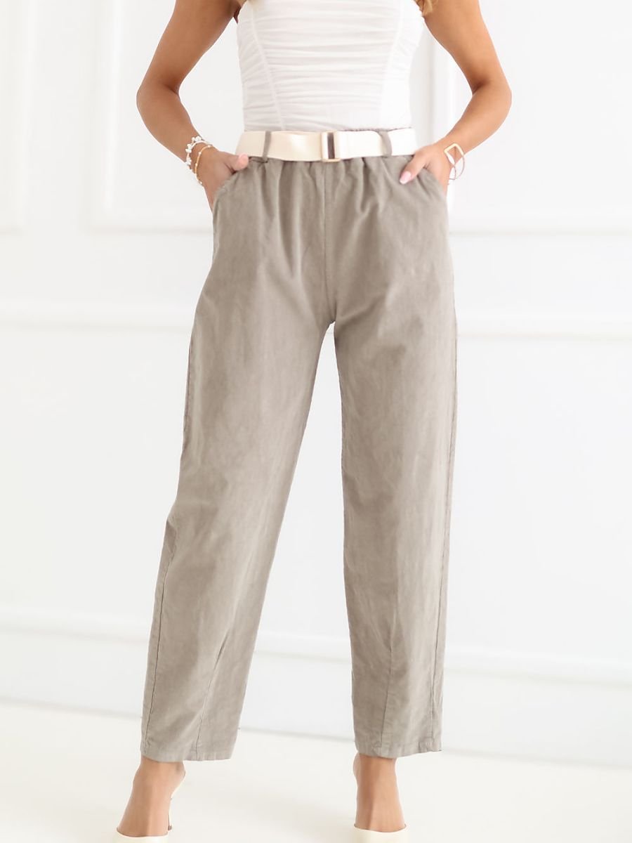 corduroy trousers model 230168 Italy Moda