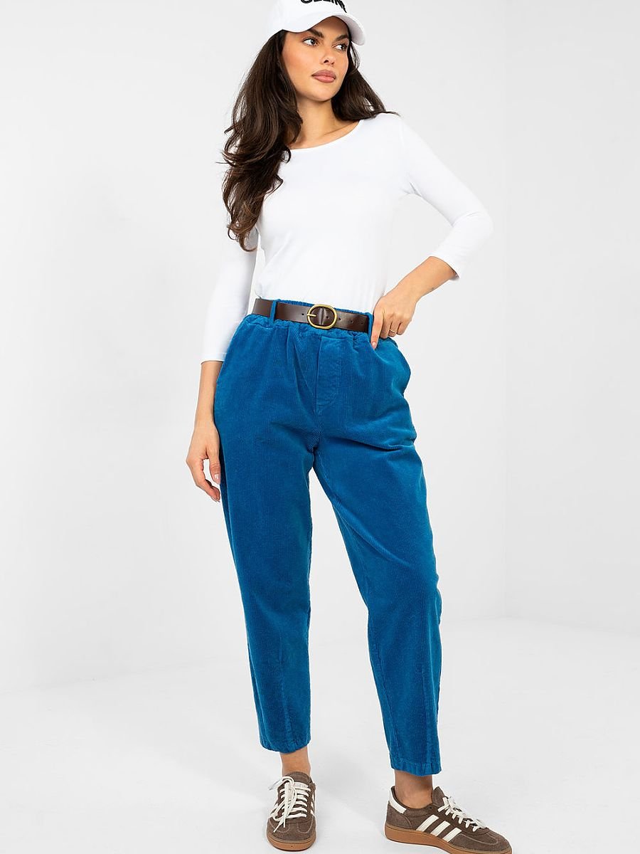corduroy trousers model 224058 Italy Moda
