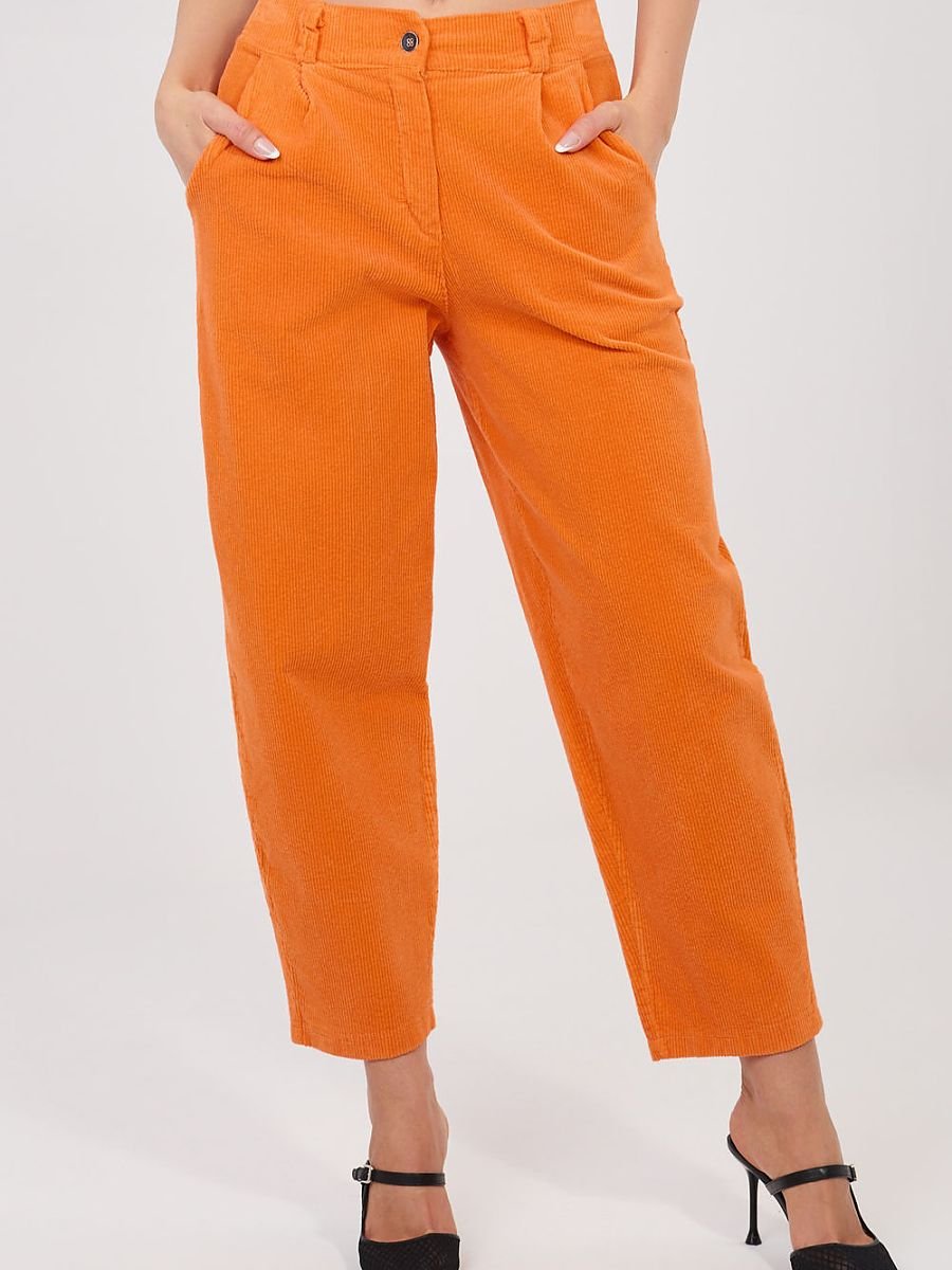 corduroy trousers model 225084 Rue Paris