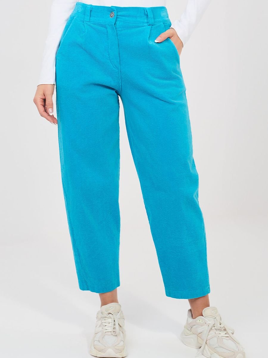 corduroy trousers model 225086 Rue Paris