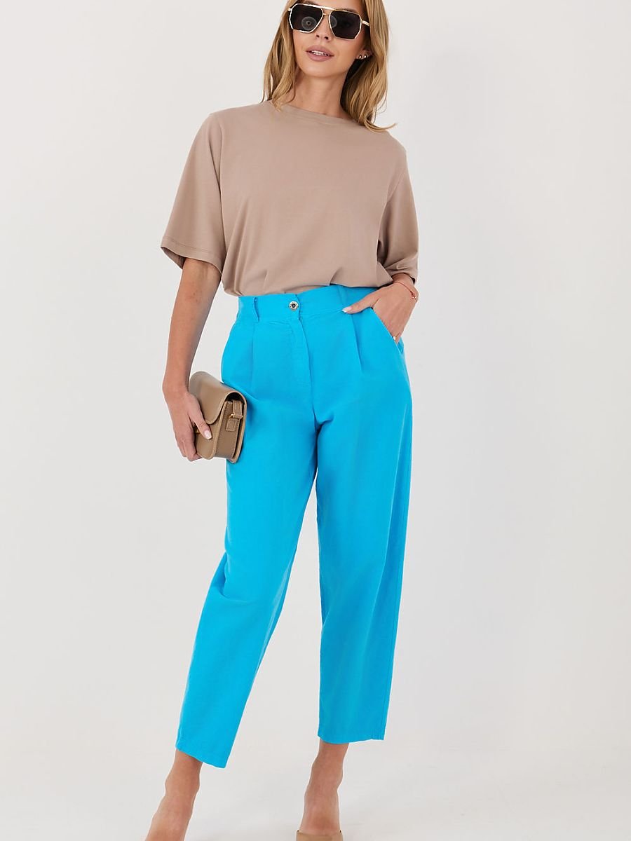 corduroy trousers model 228357 Rue Paris
