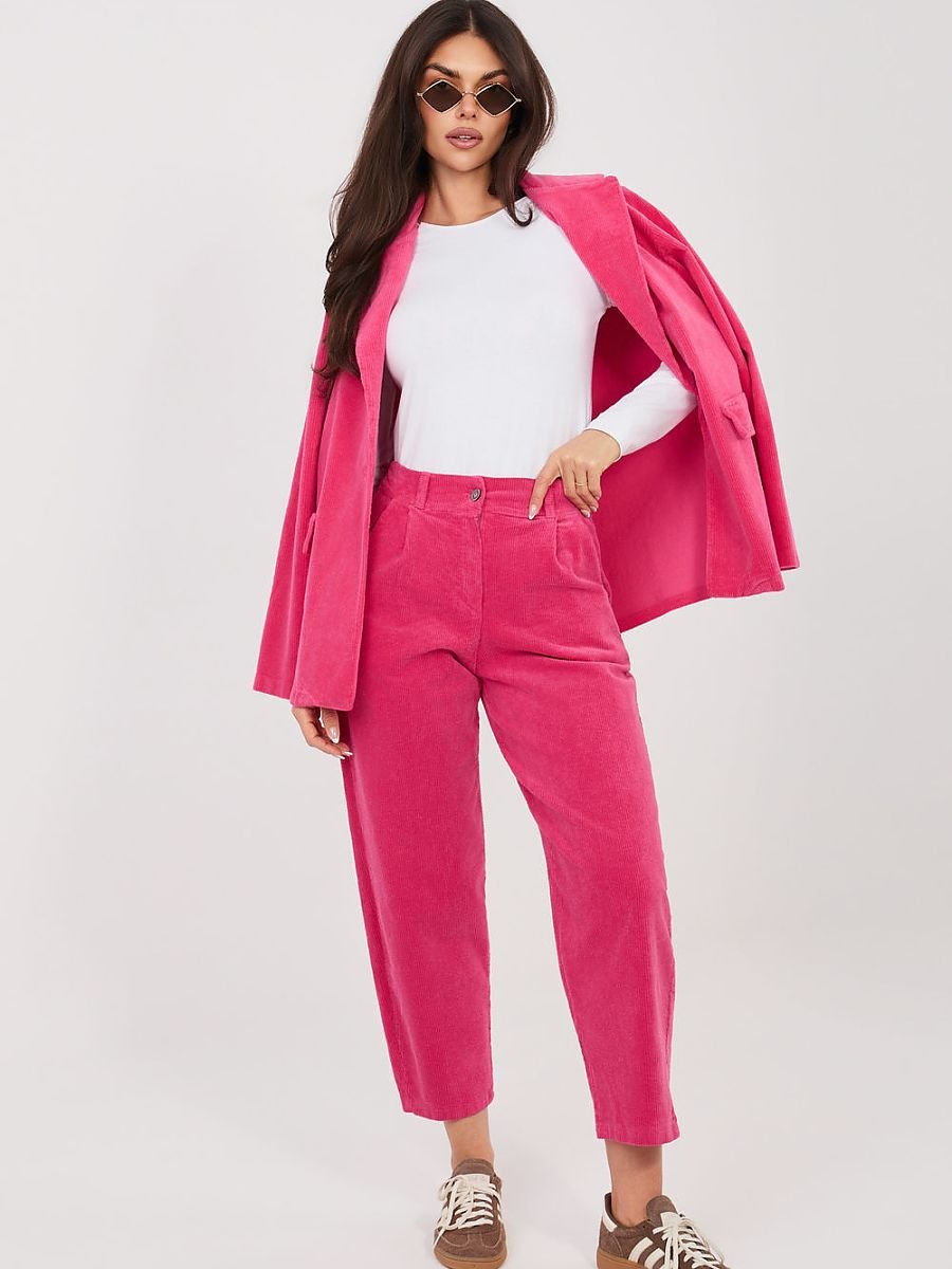 corduroy trousers model 225087 Rue Paris