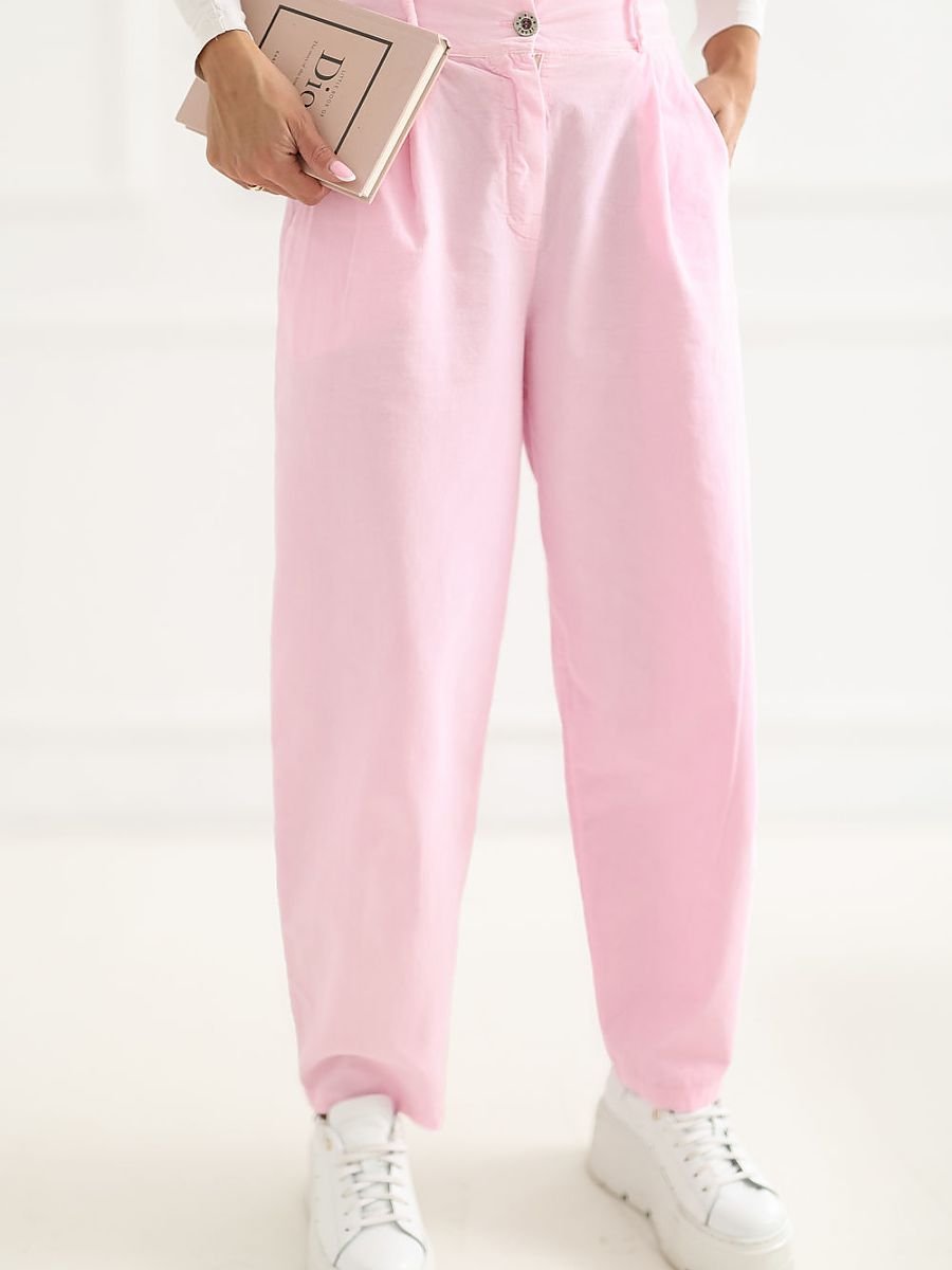 corduroy trousers model 228360 Rue Paris