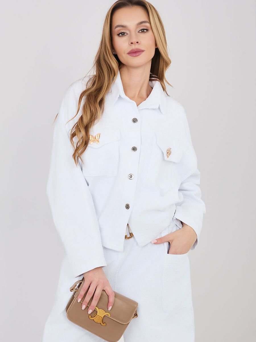 Corduroy jacket model 225427 Rue Paris