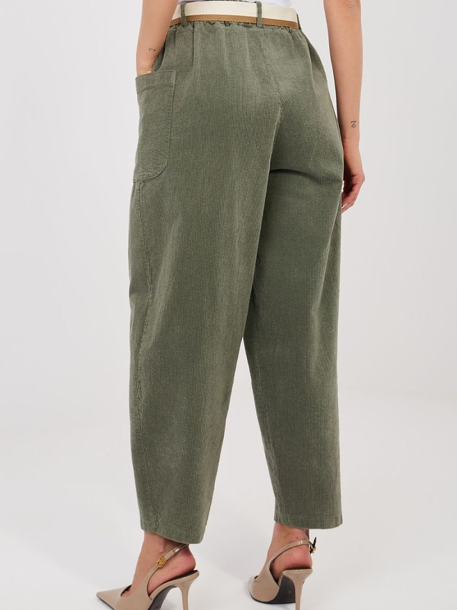 corduroy trousers model 225094 Rue Paris - Image 4