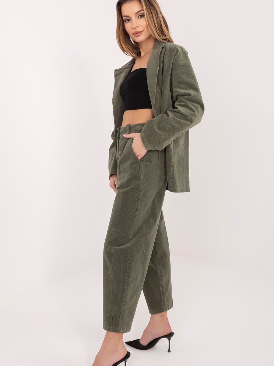 corduroy trousers model 224998 Rue Paris