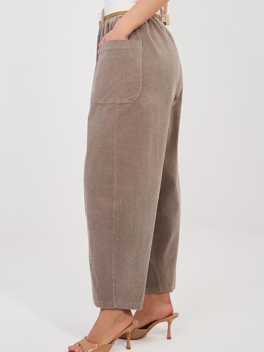 corduroy trousers model 225097 Rue Paris