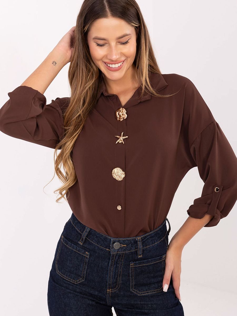 Long sleeve shirt model 219388 Rue Paris