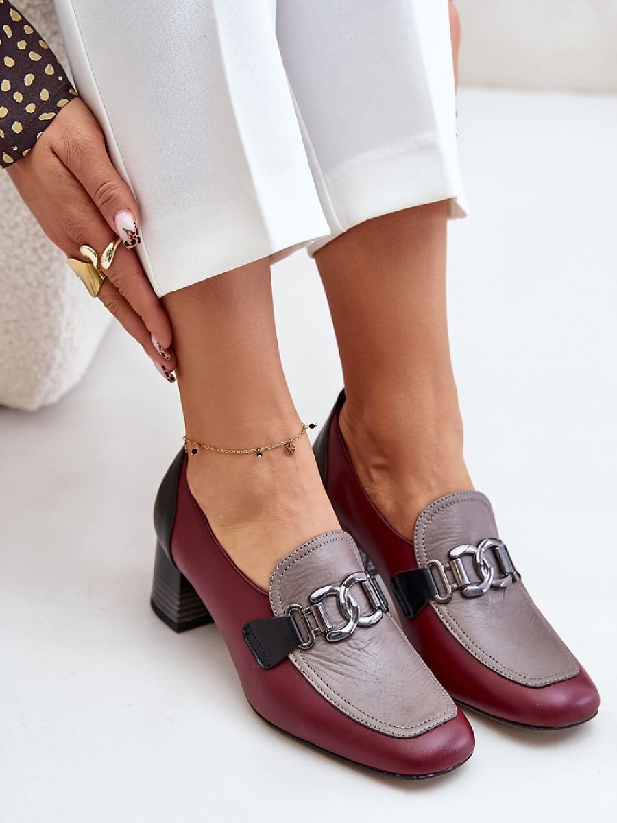 Block heel pumps model 201038 Step in style
