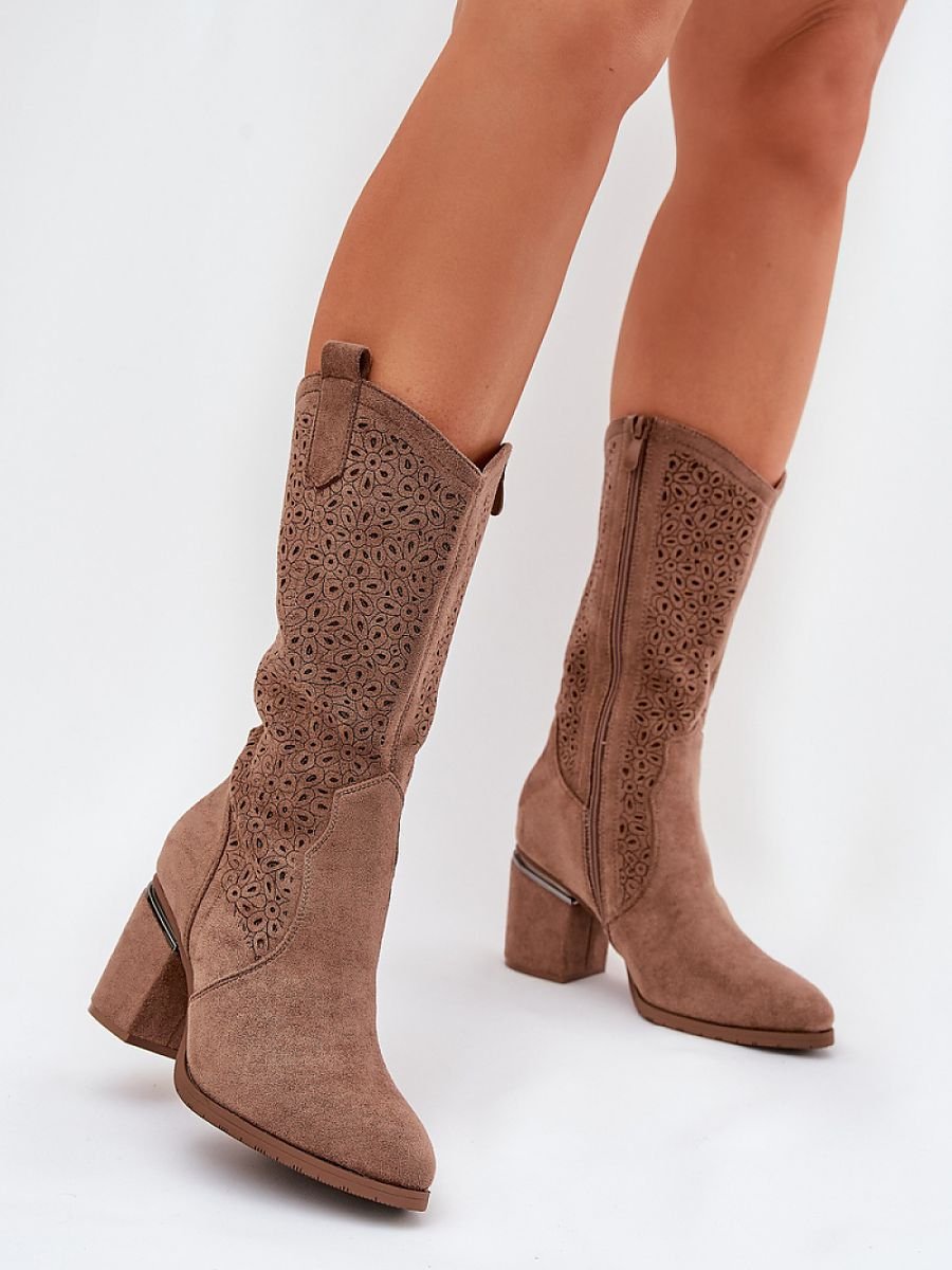 Open-work Boots model 218495 Step in style