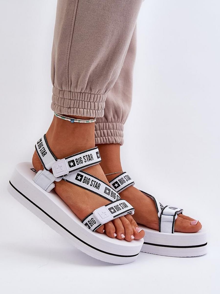 Platform sandals model 198195 Step in style