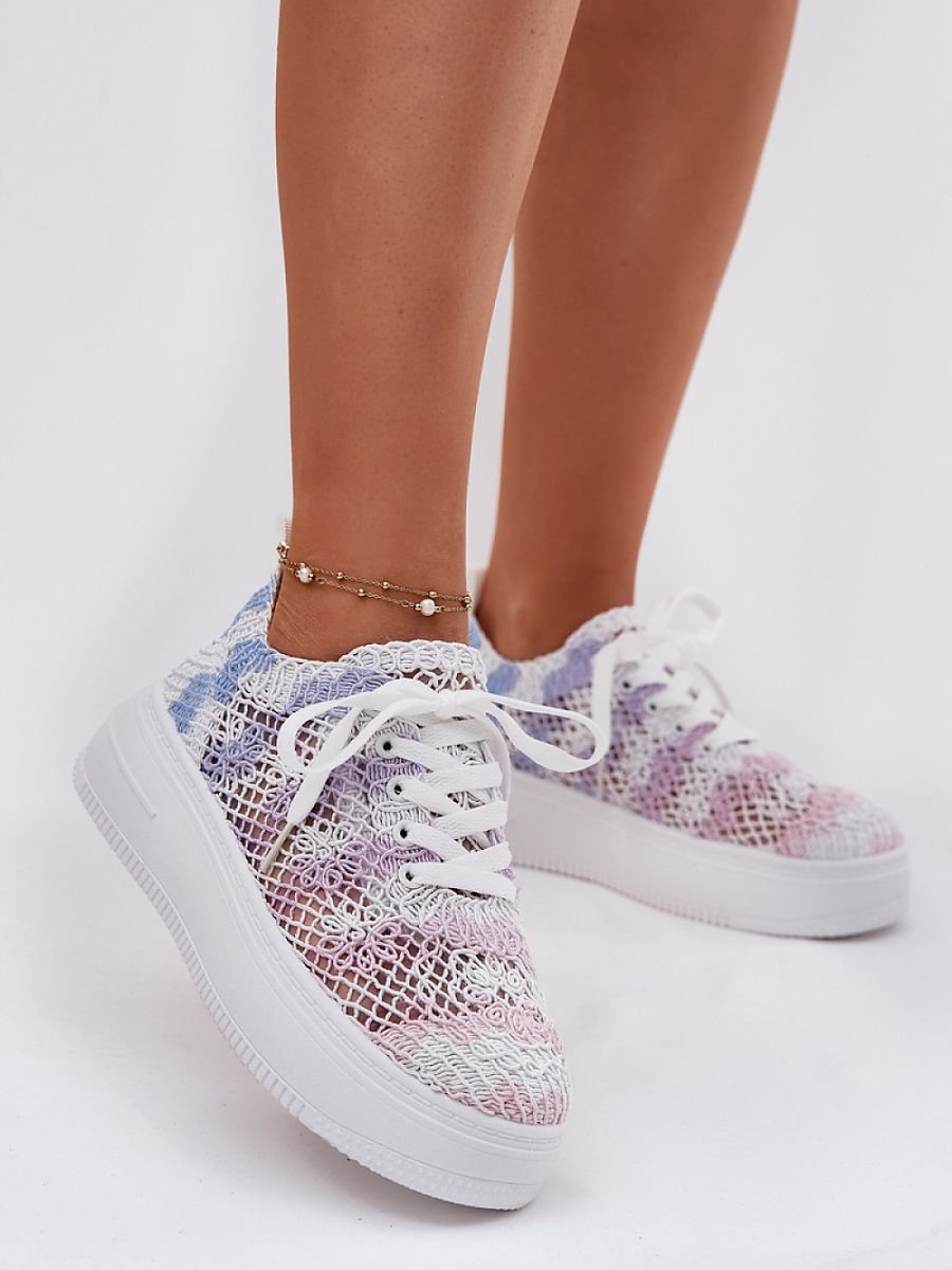 Platform sneakers model 214079 Step in style