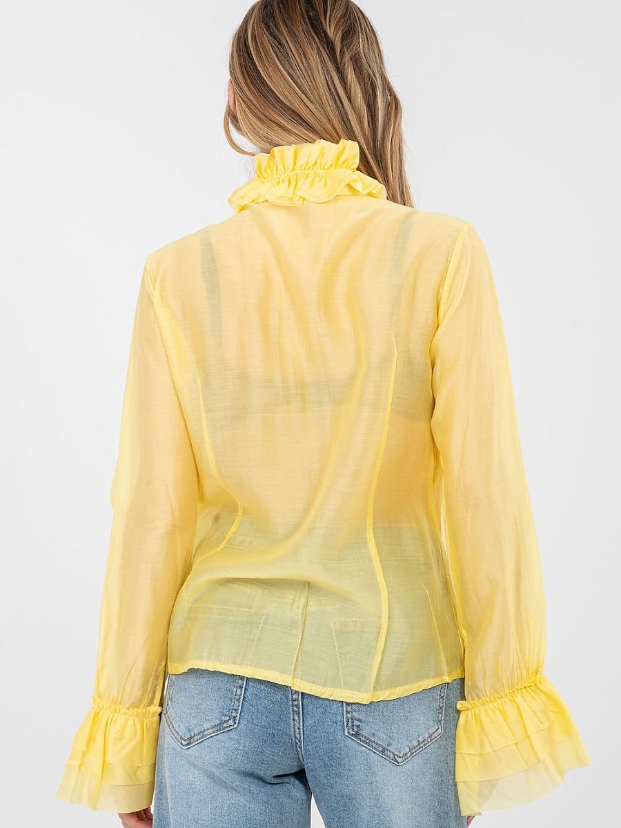 Long sleeve shirt model 223742 Factory Price — изображение 3