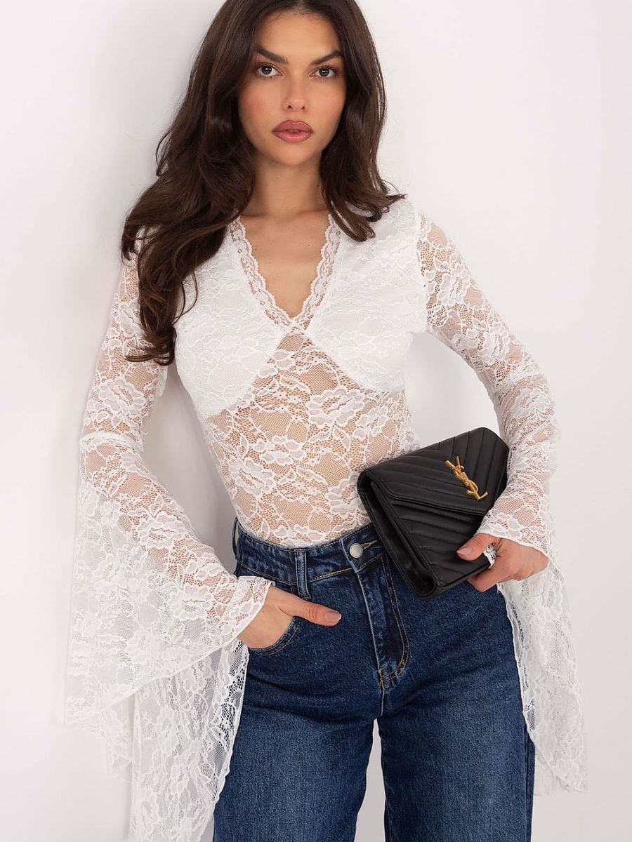 Lace blouse model 222810 Factory Price